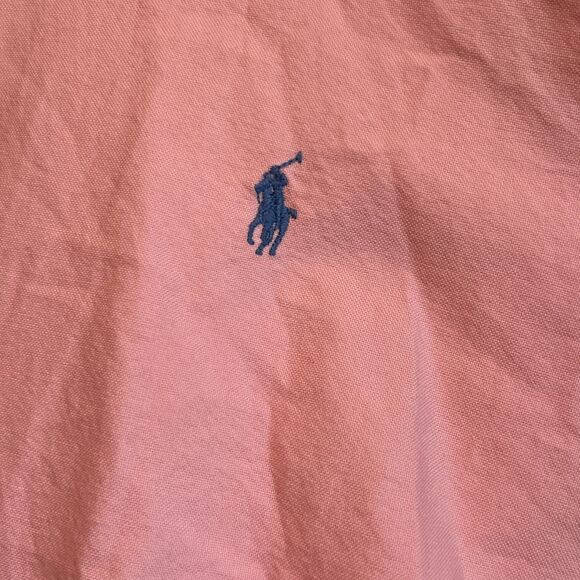 Polo Ralph Lauren Shirt Men’s XL Pink Chambray Classic Fit Pony Oxford - Picture 3 of 12